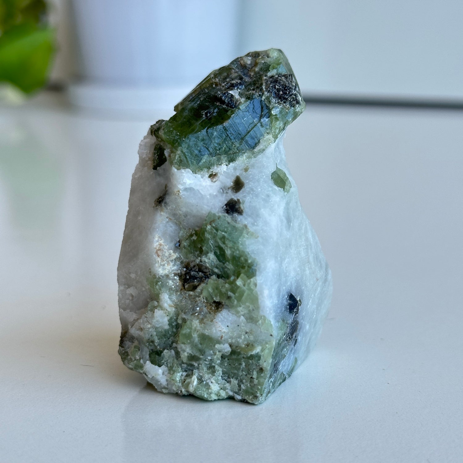 Diopside On Quartz Pc