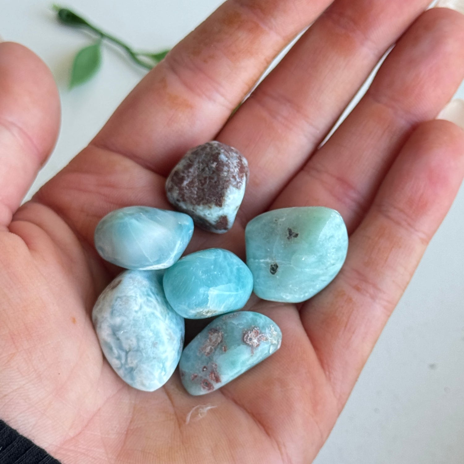 Larimar Tumbled