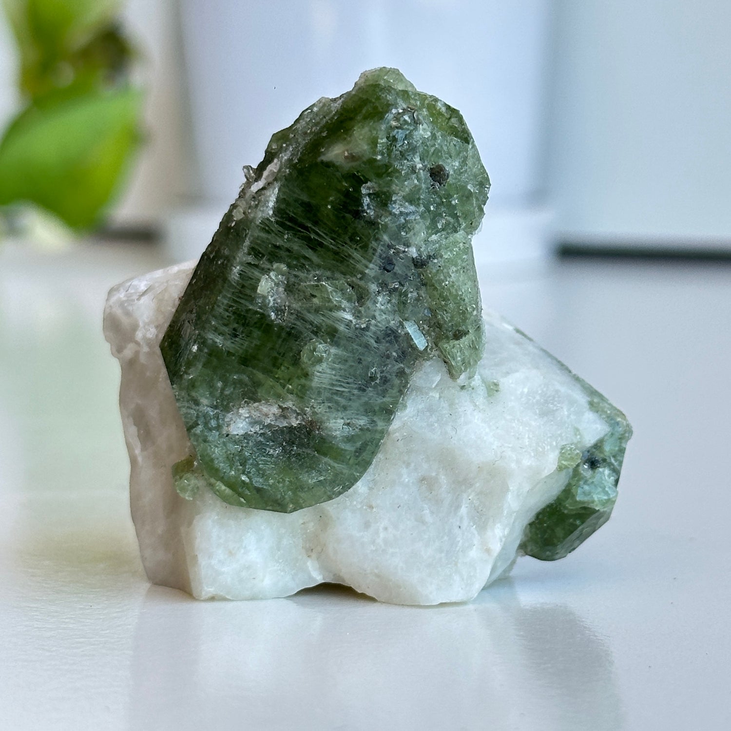Diopside On Quartz Pc