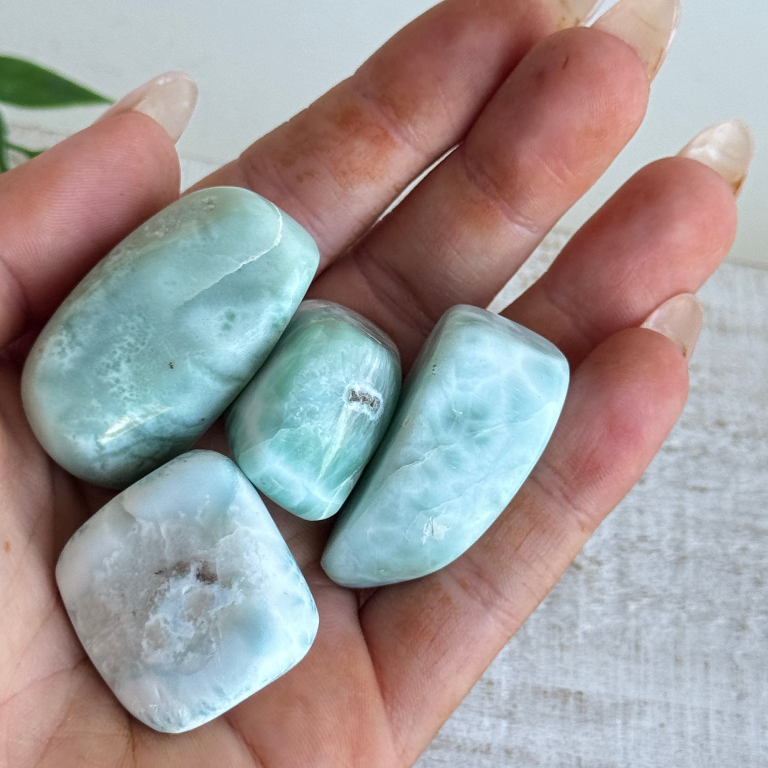 Larimar Lge Tumbled