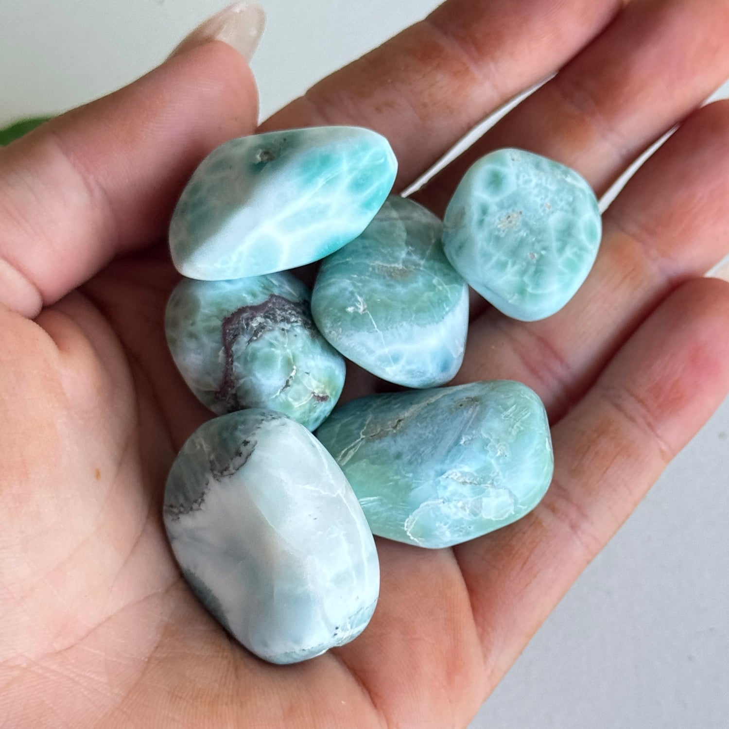 Larimar Med Tumble
