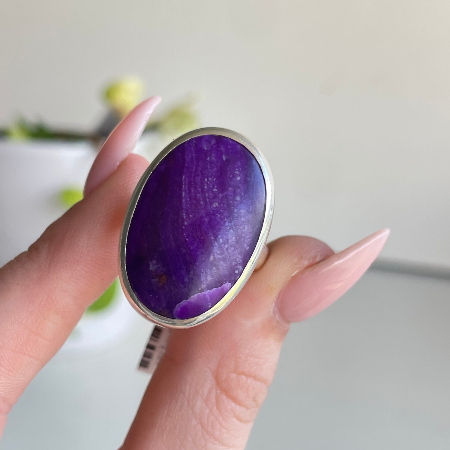 Sugilite Oval Ring Sz8.5