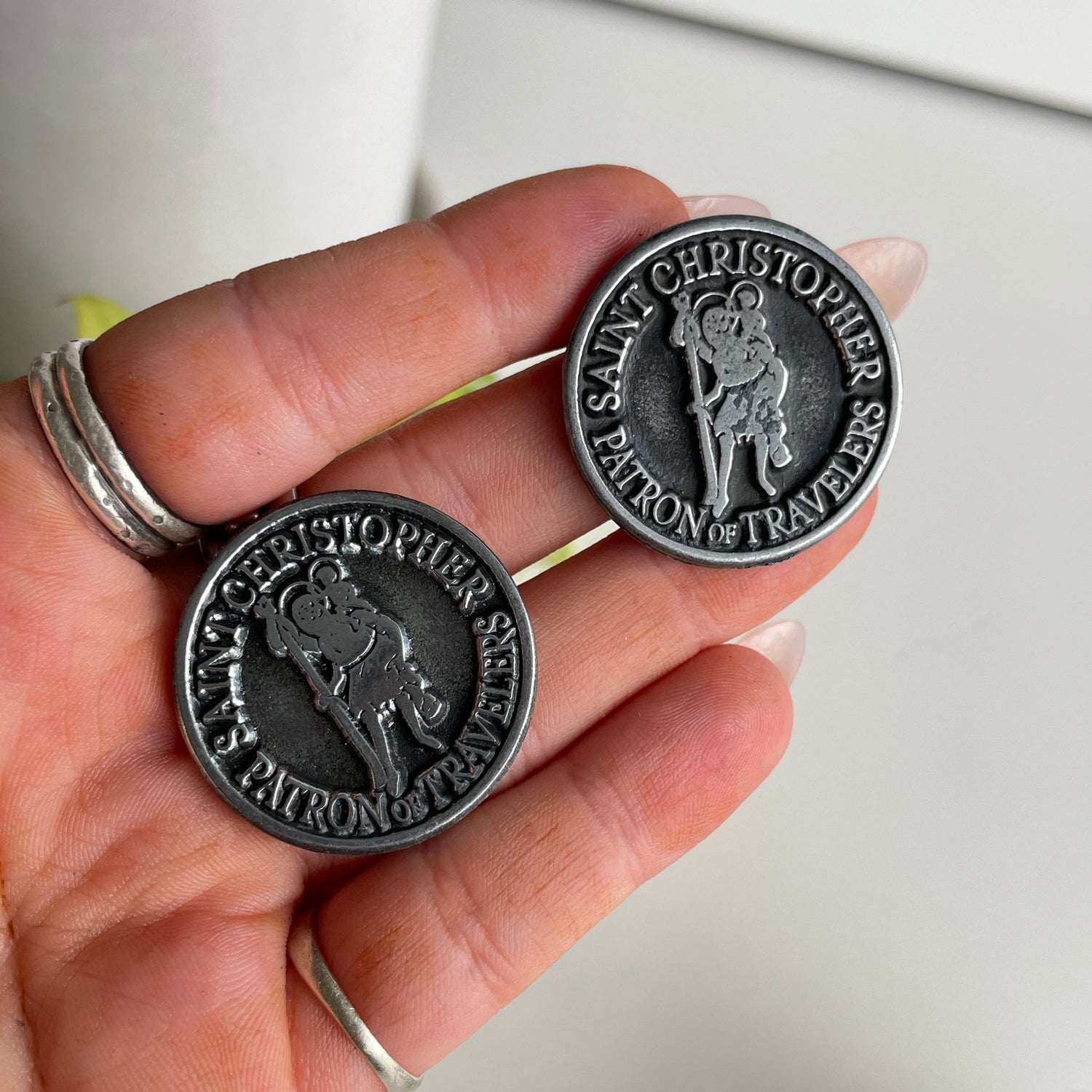 St Christopher Coin Token