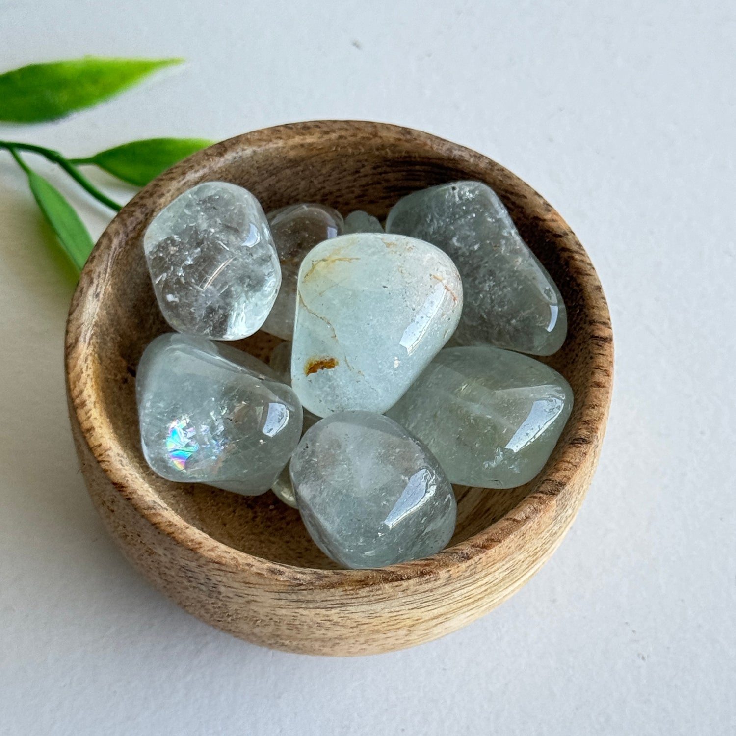 Blue Topaz Tumbled