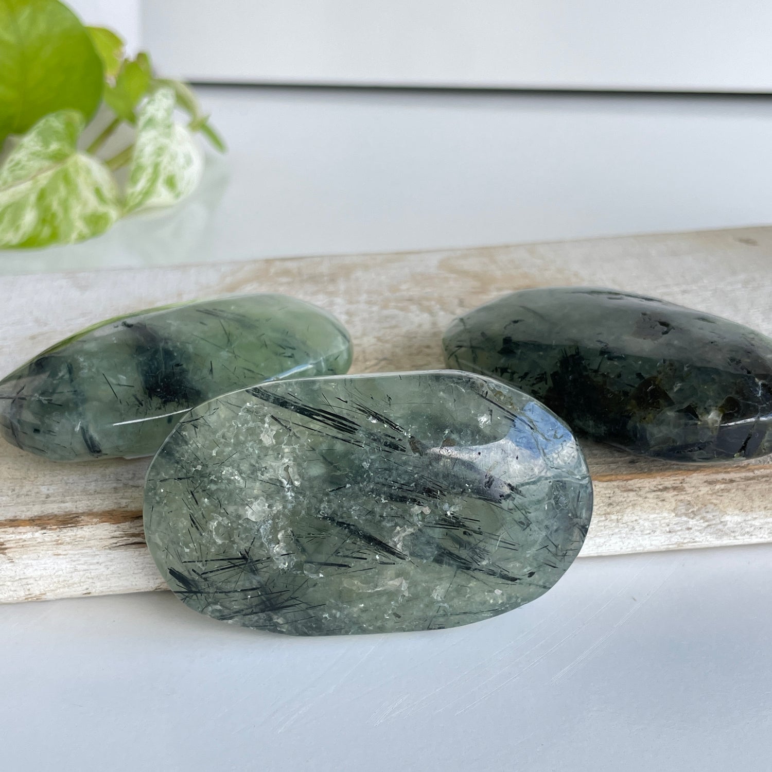 Prehnite Palmstone Large