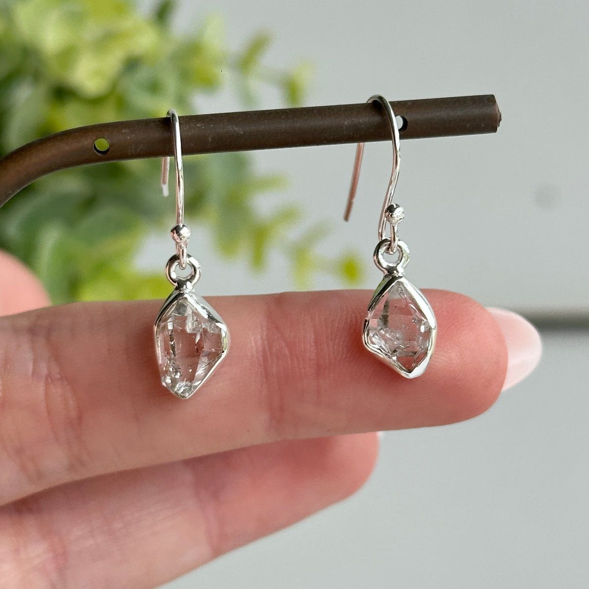Herkimer Diamond Earrings
