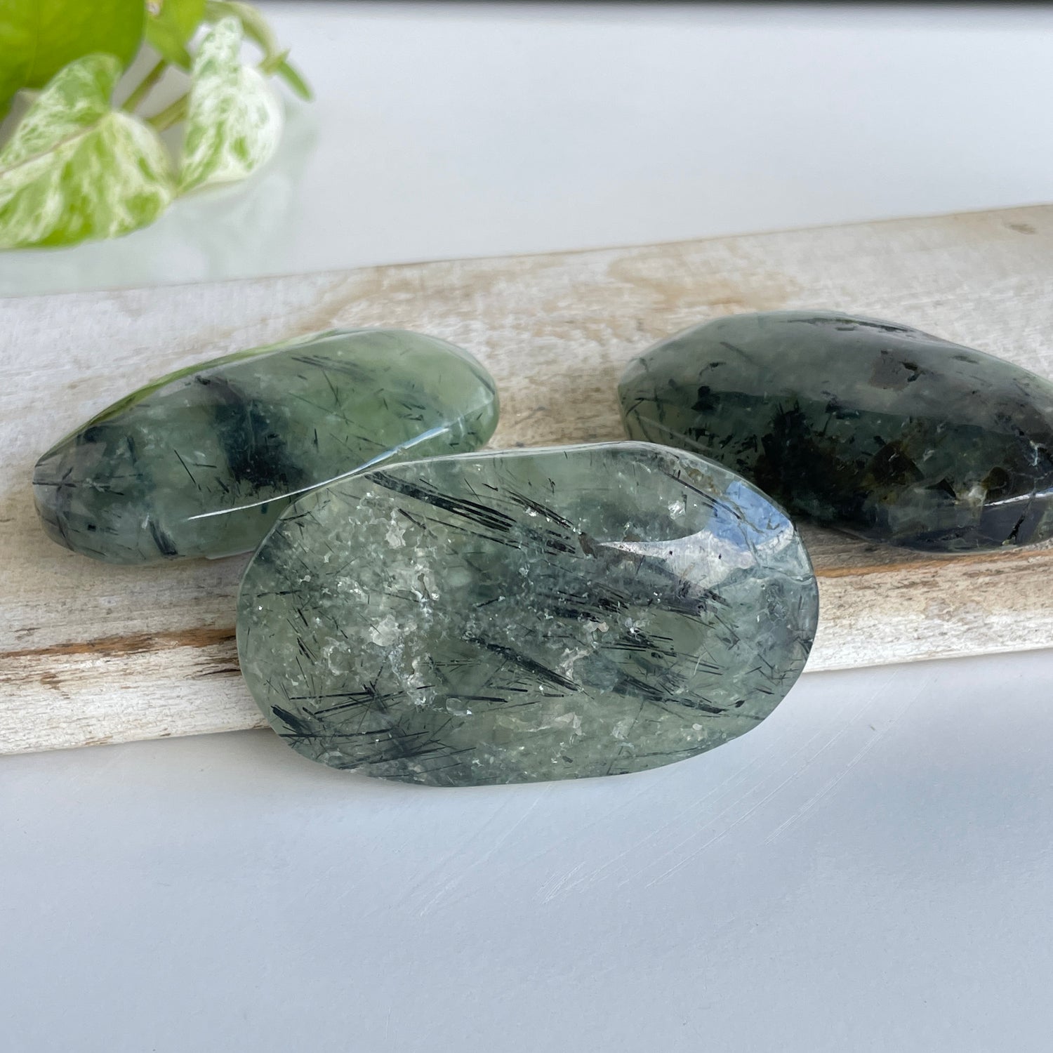 Prehnite Palmstone Large