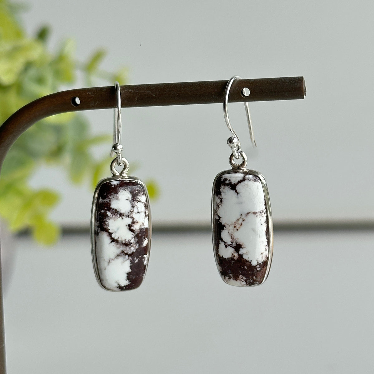 Wild Horse Rectangle Earrings
