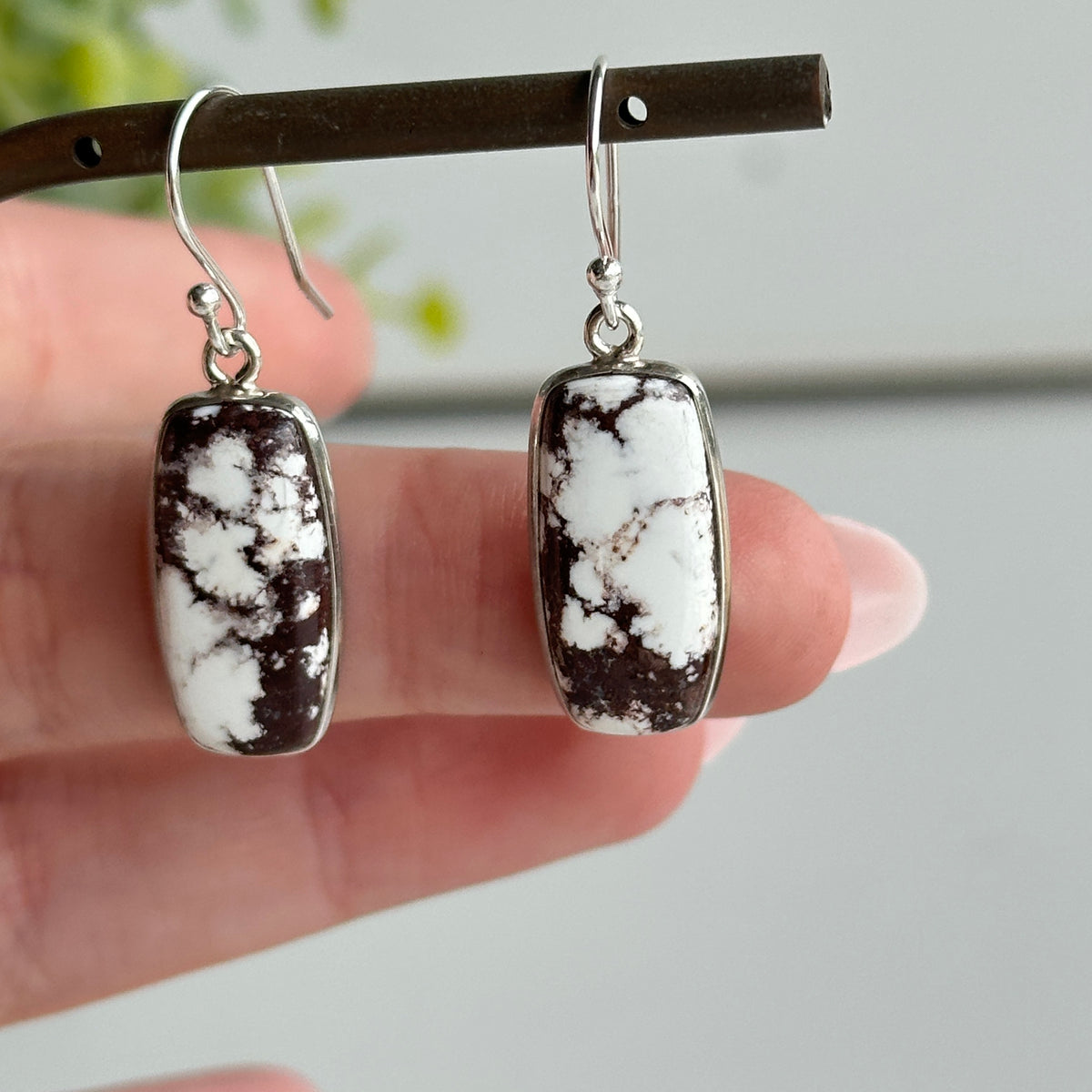 Wild Horse Rectangle Earrings