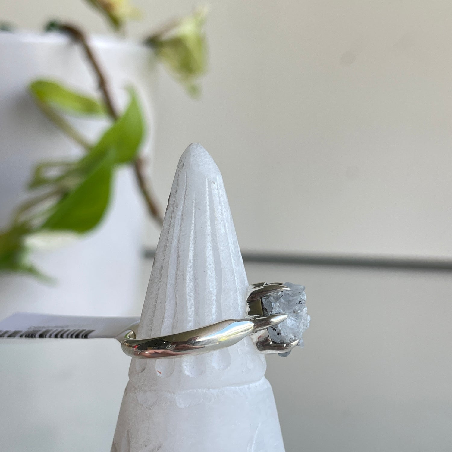 Celestite Ring Sz8