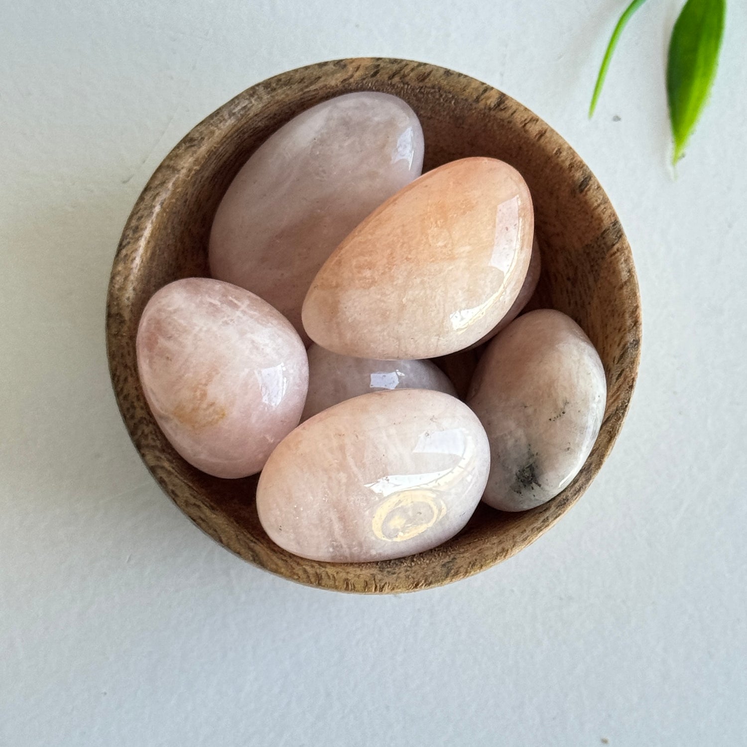 Morganite Tumbled.