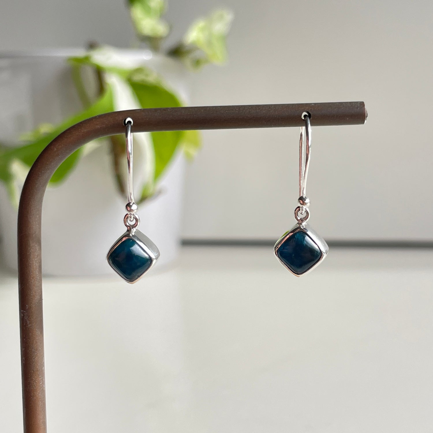 Blue Apatite Earrings