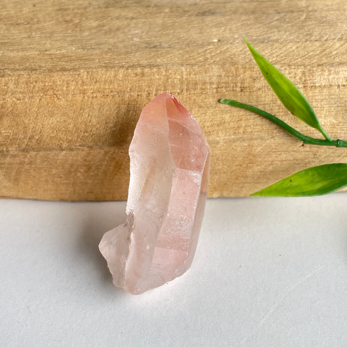Pink Lemurian Quartz Point 22g