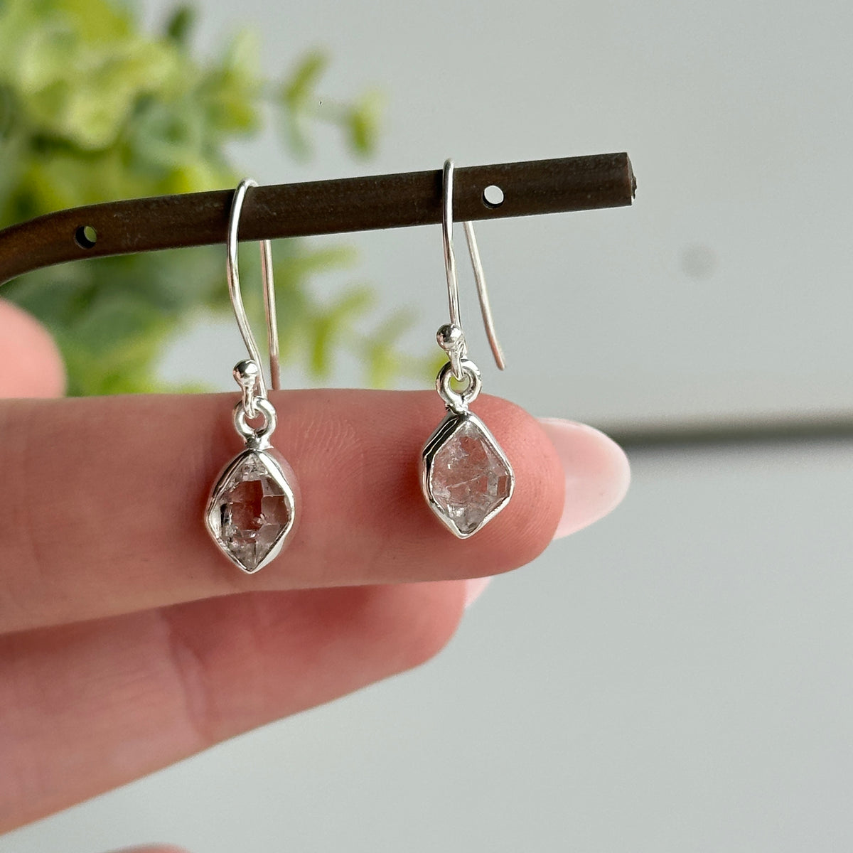 Herkimer Diamond Earrings