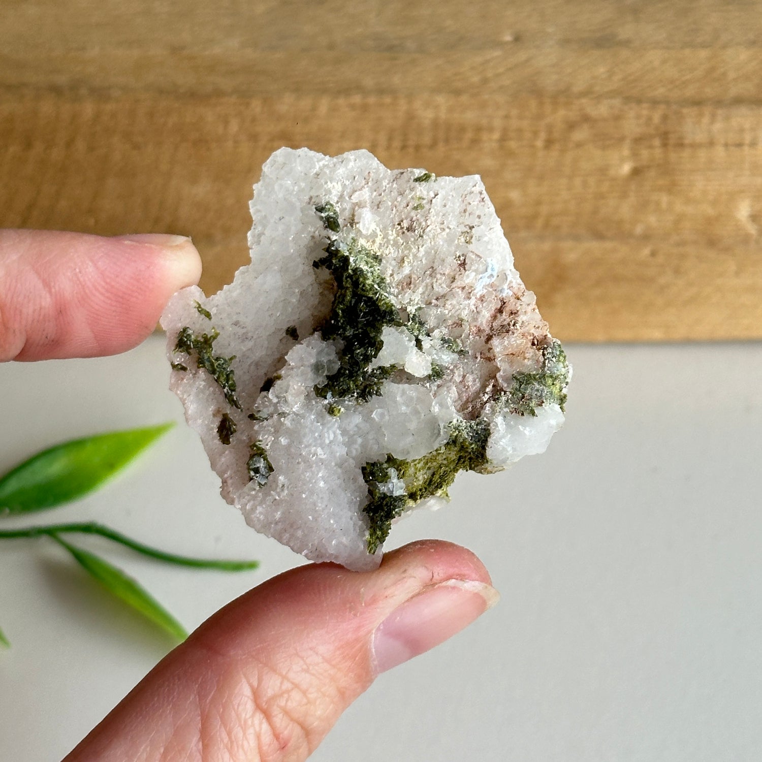 Epidote & Quartz Cluster 16g