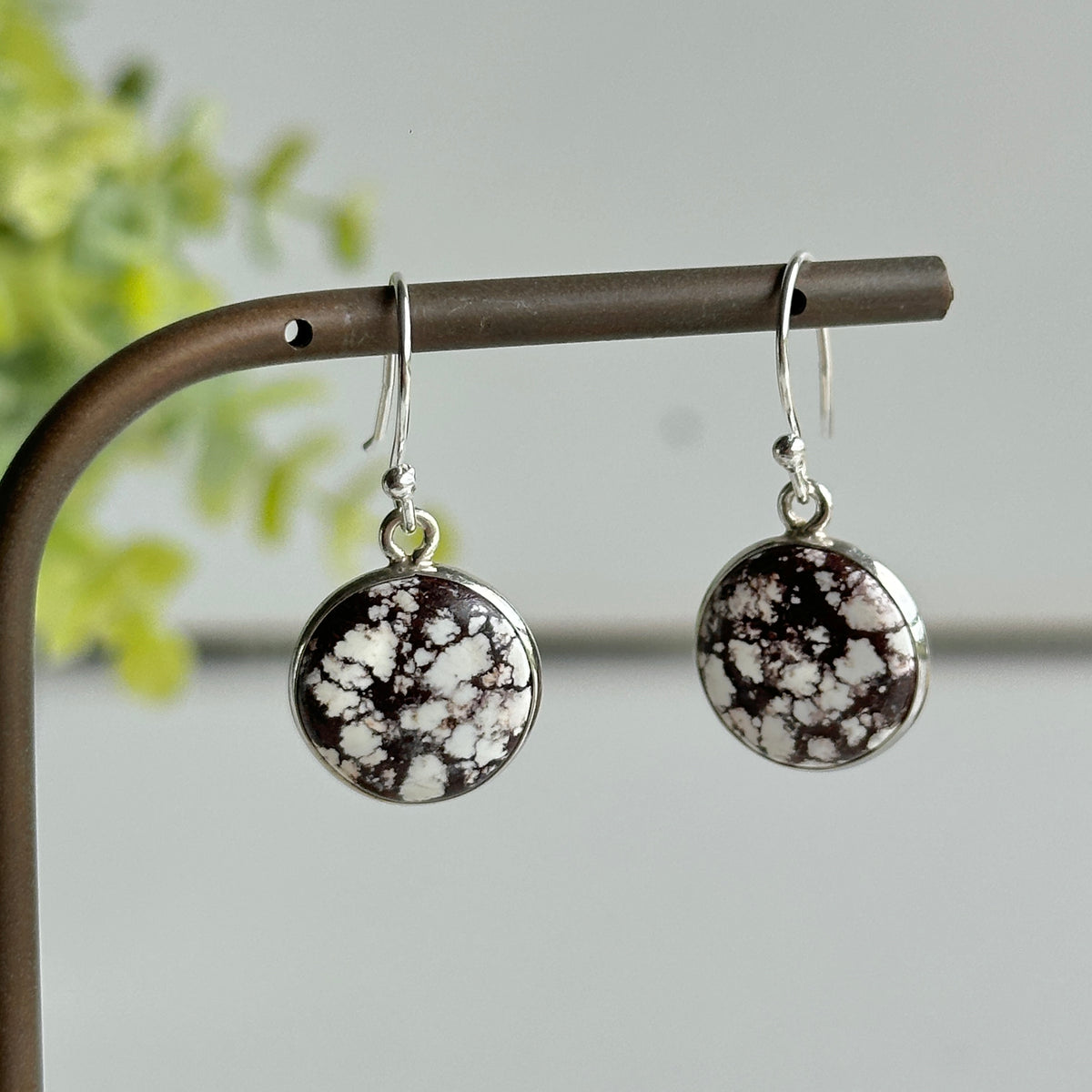Wild Horse Round Earrings