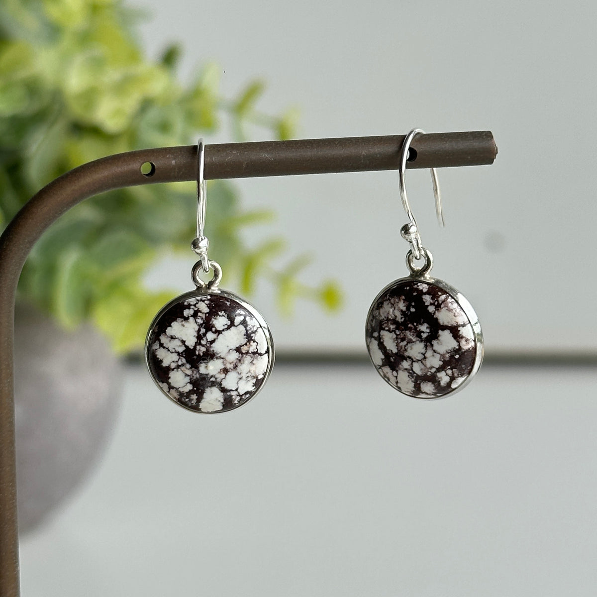 Wild Horse Round Earrings