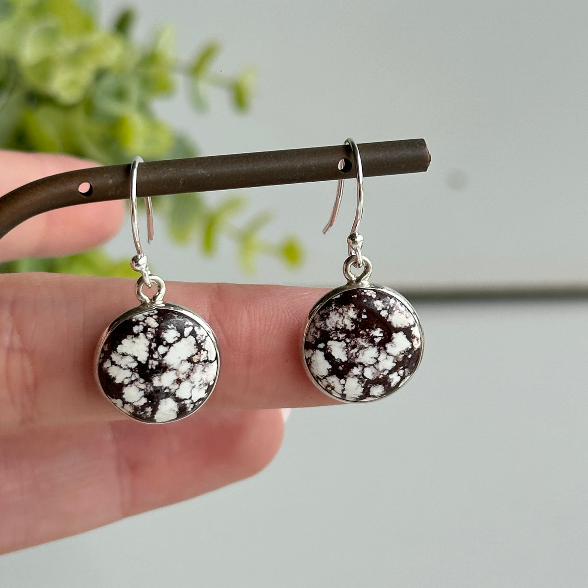 Wild Horse Round Earrings