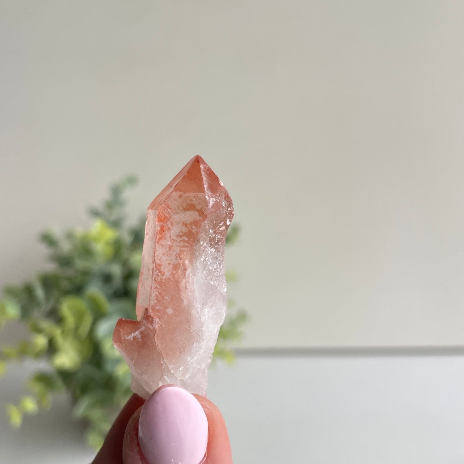 Pink Lemurian Quartz Point 20g