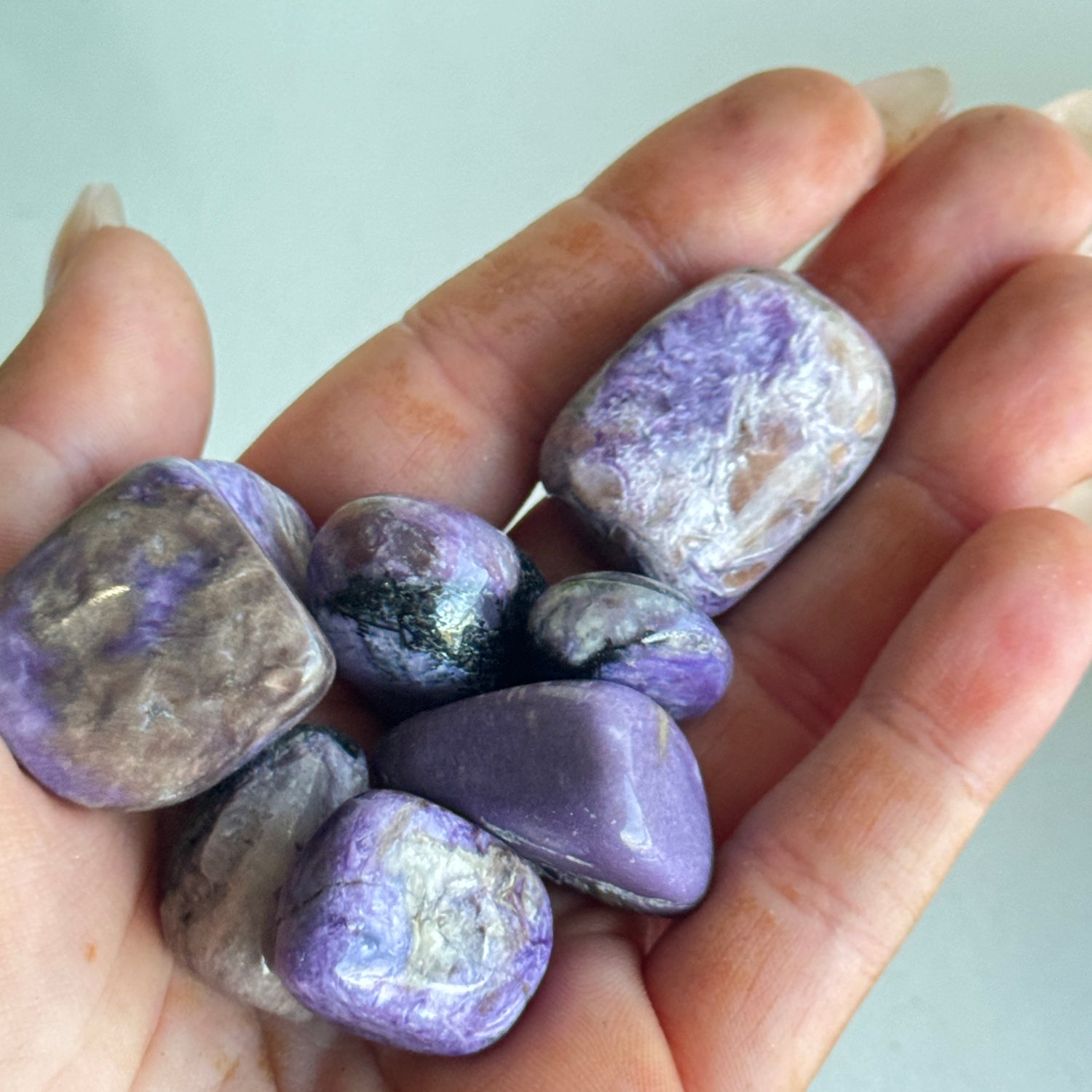 Charoite Tumbled