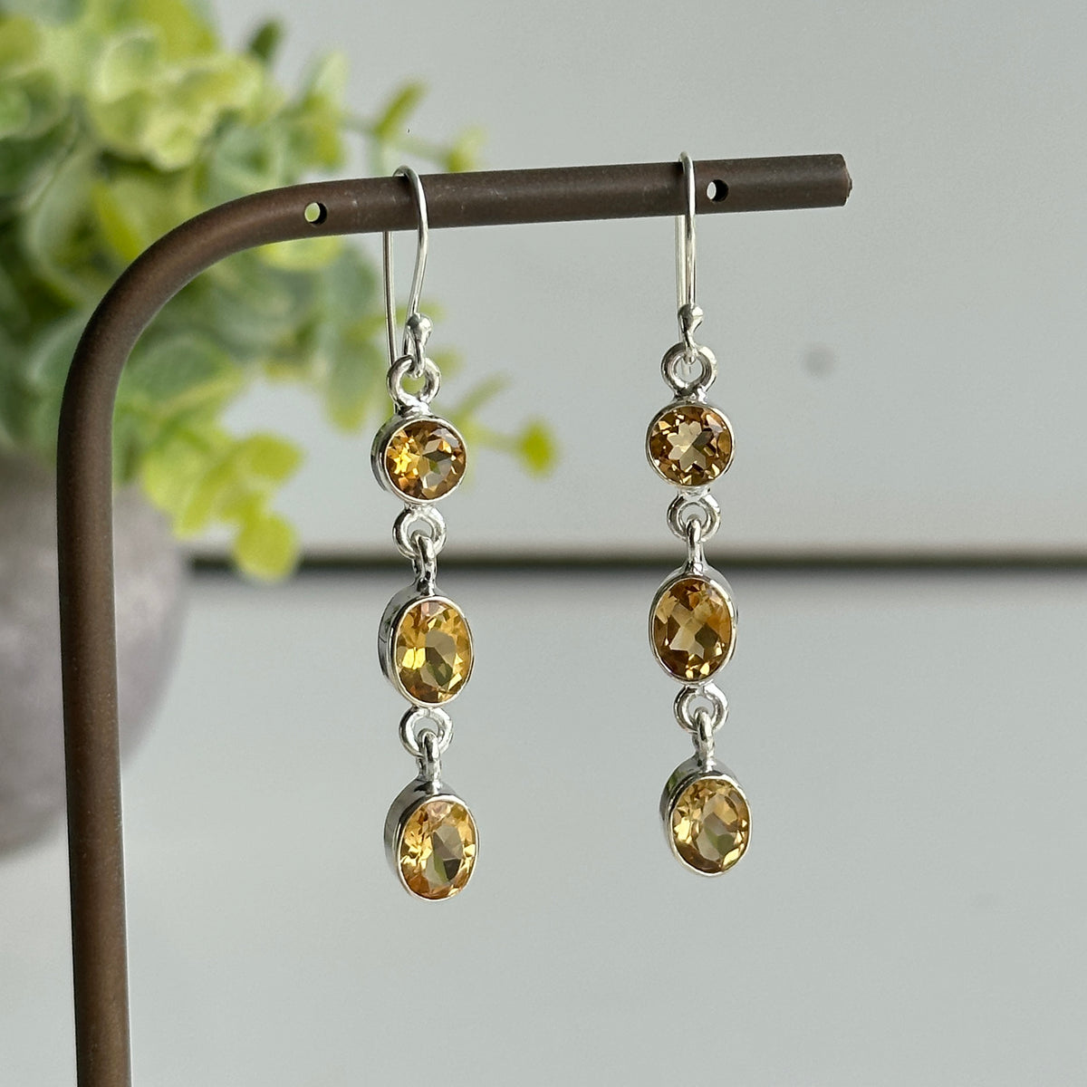 Citrine Drop Earrings