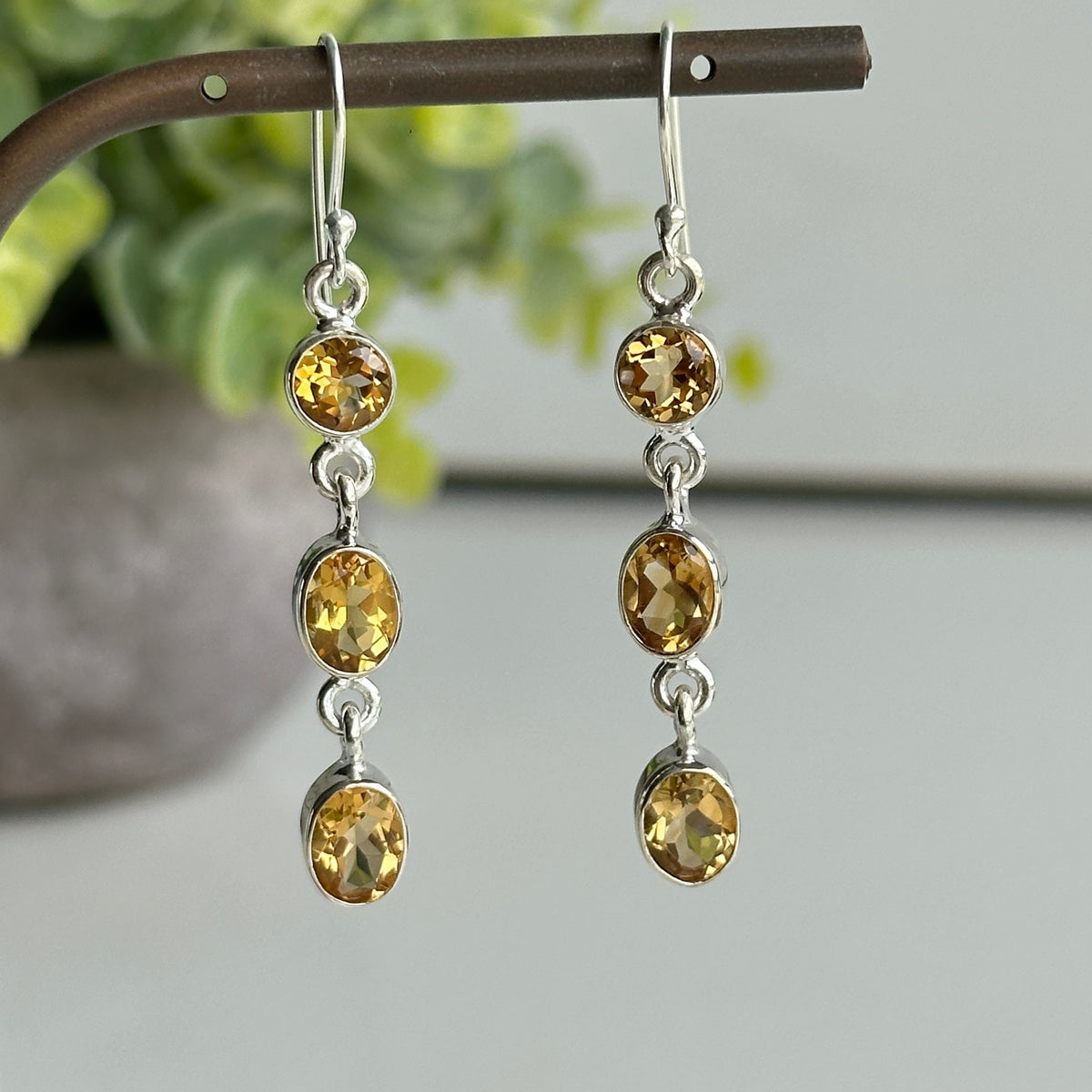 Citrine Drop Earrings