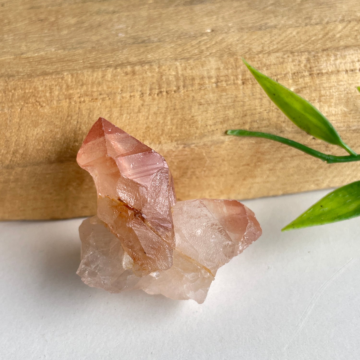 Pink Lemurian Quartz Point 26g