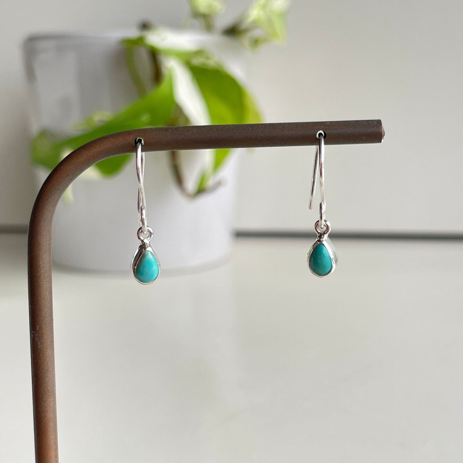 Turquoise Teardrop Earrings