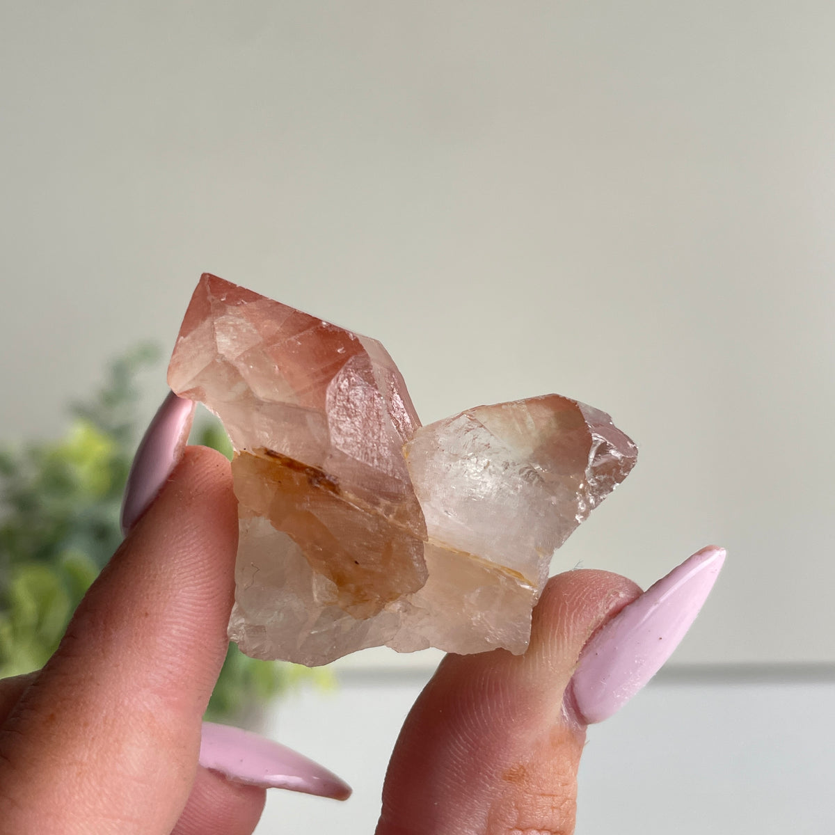 Pink Lemurian Quartz Point 26g