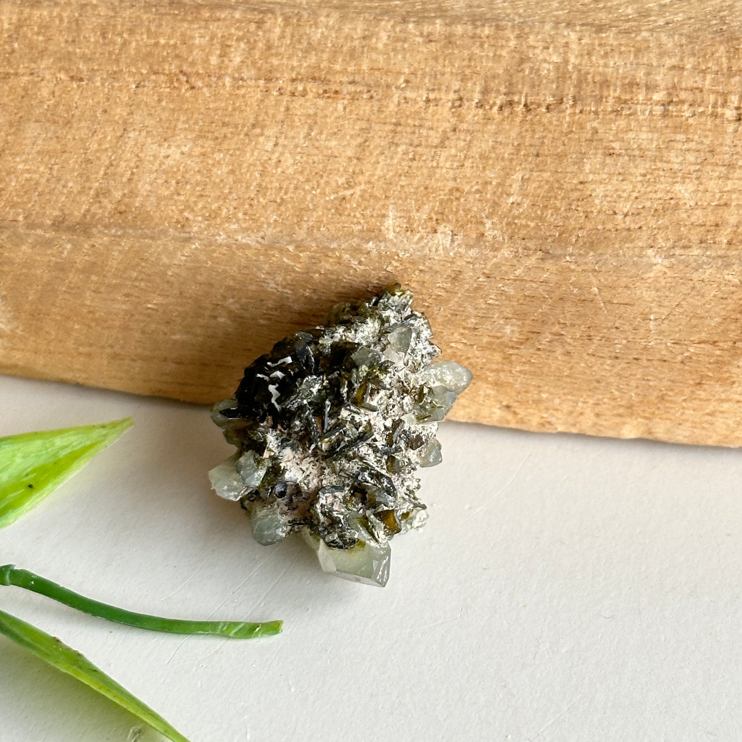 Epidote & Quartz Cluster 6g - High Quality