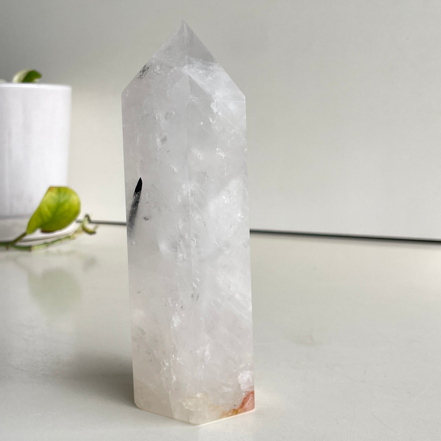 Tourmalinated Quartz Generator 16.8cm