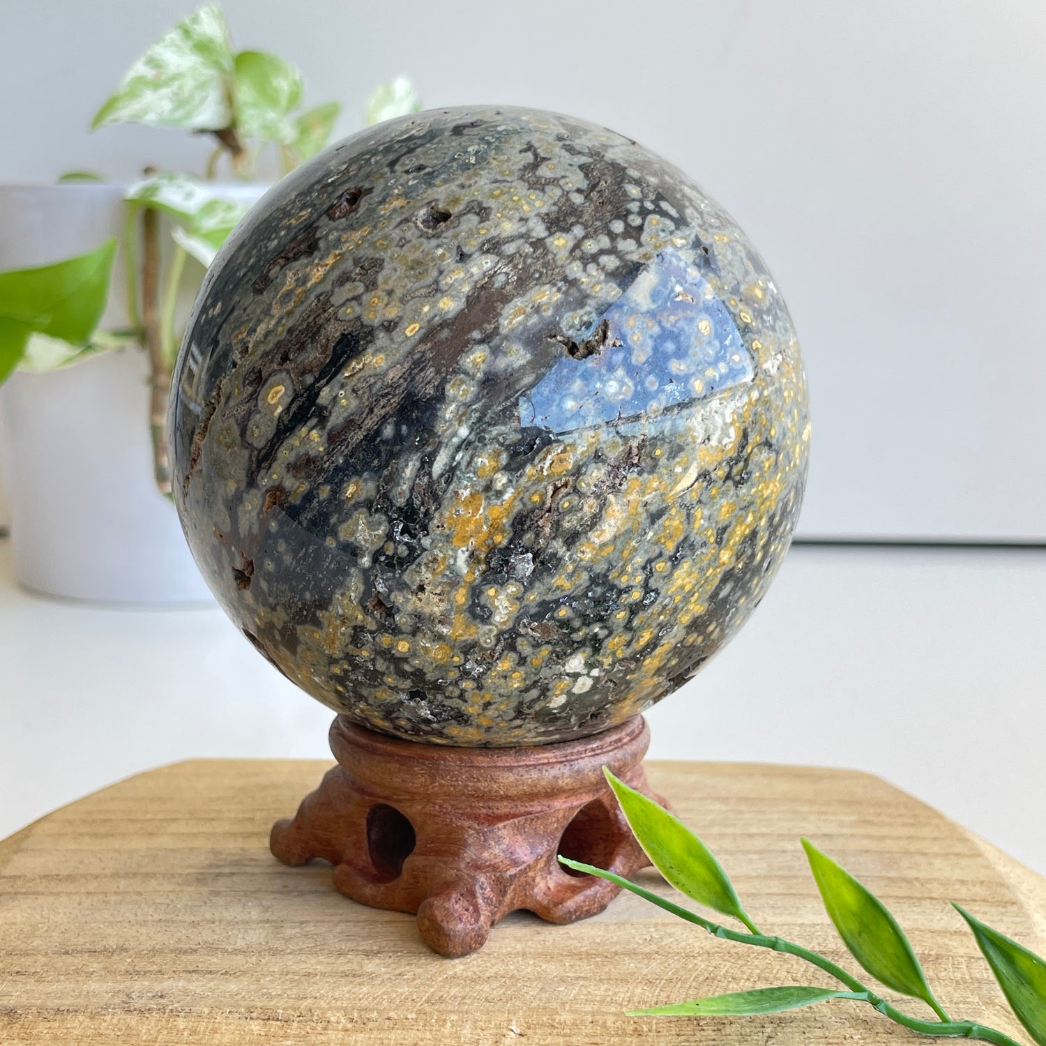 Ocean Jasper Sphere 9.2cm