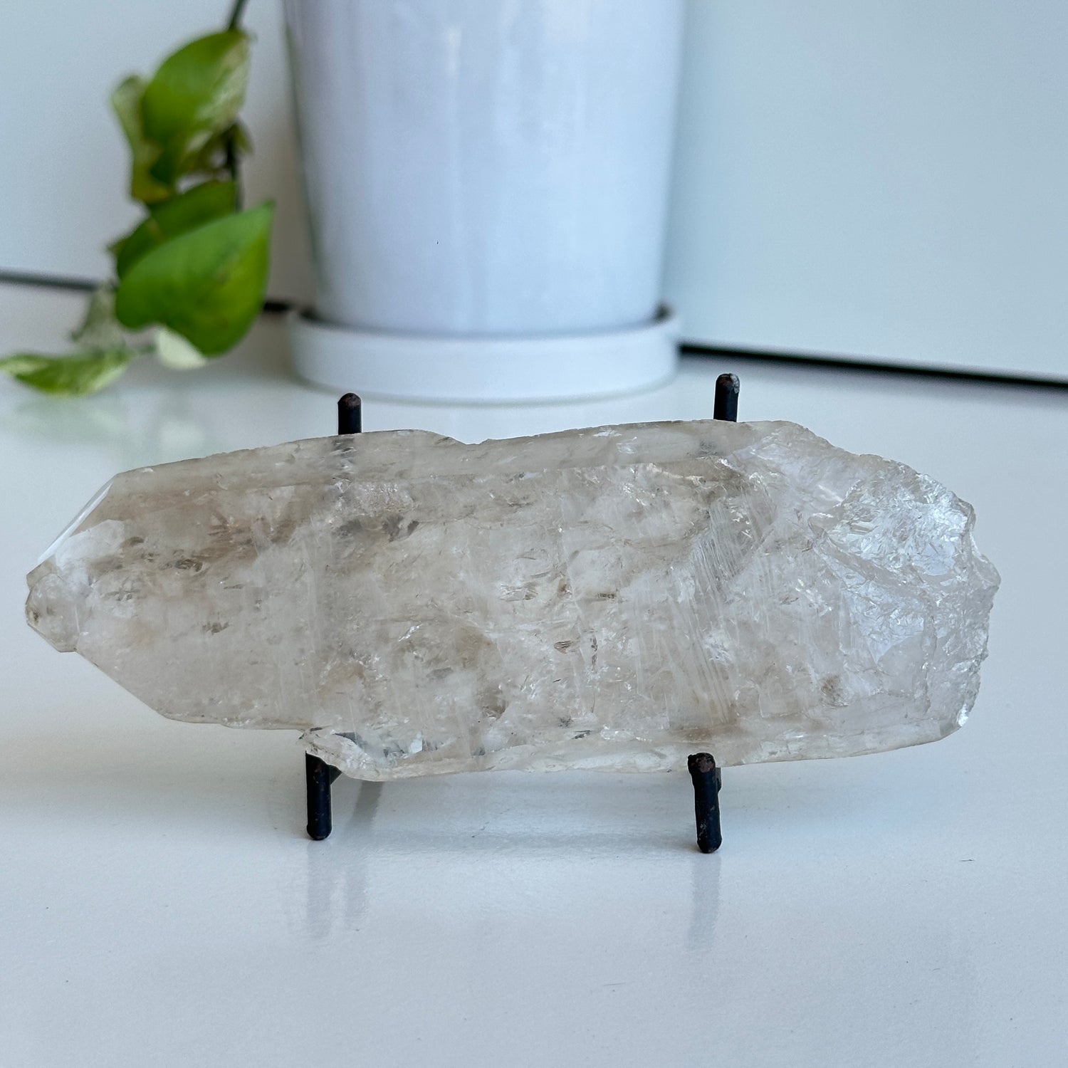 Smoky Lemurian Rough Point