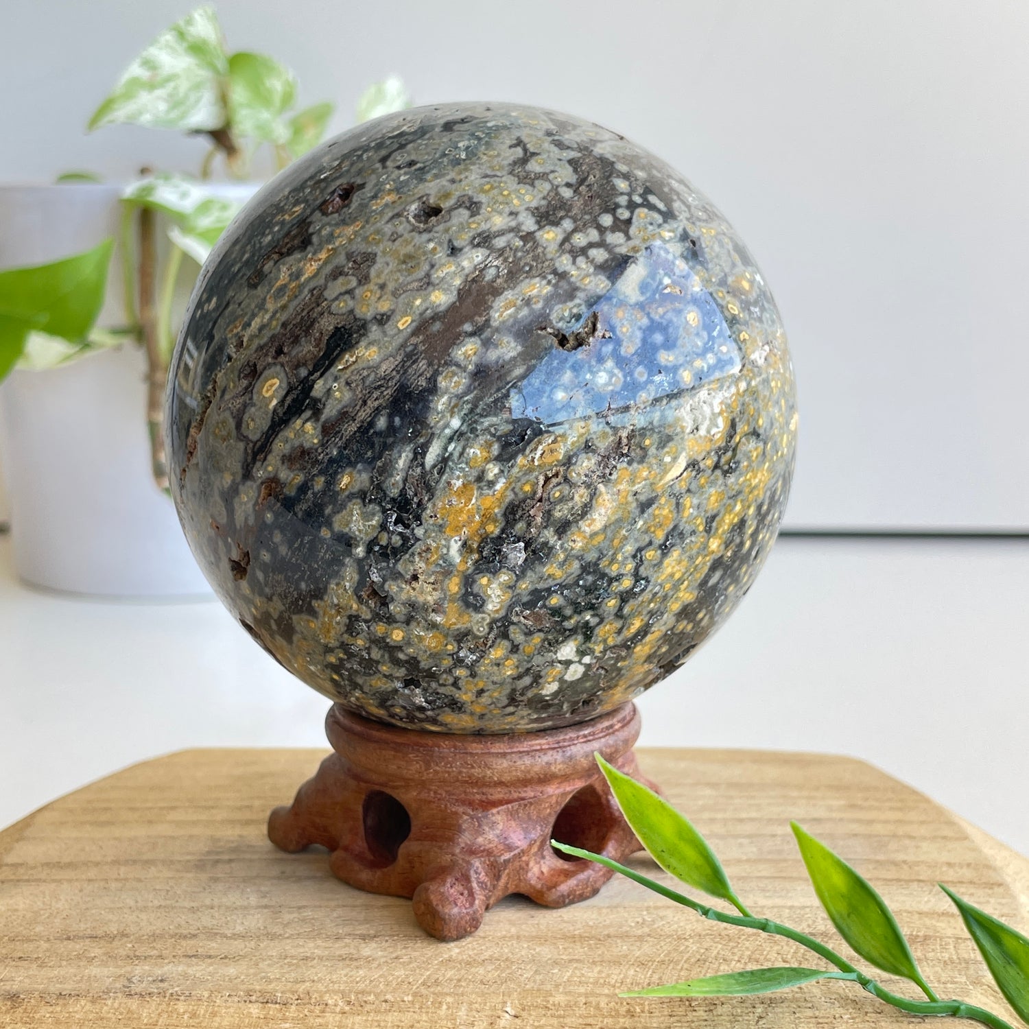 Ocean Jasper Sphere 9.2cm