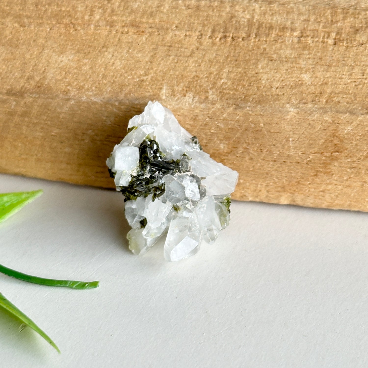 Epidote & Quartz Cluster 6g - High Quality