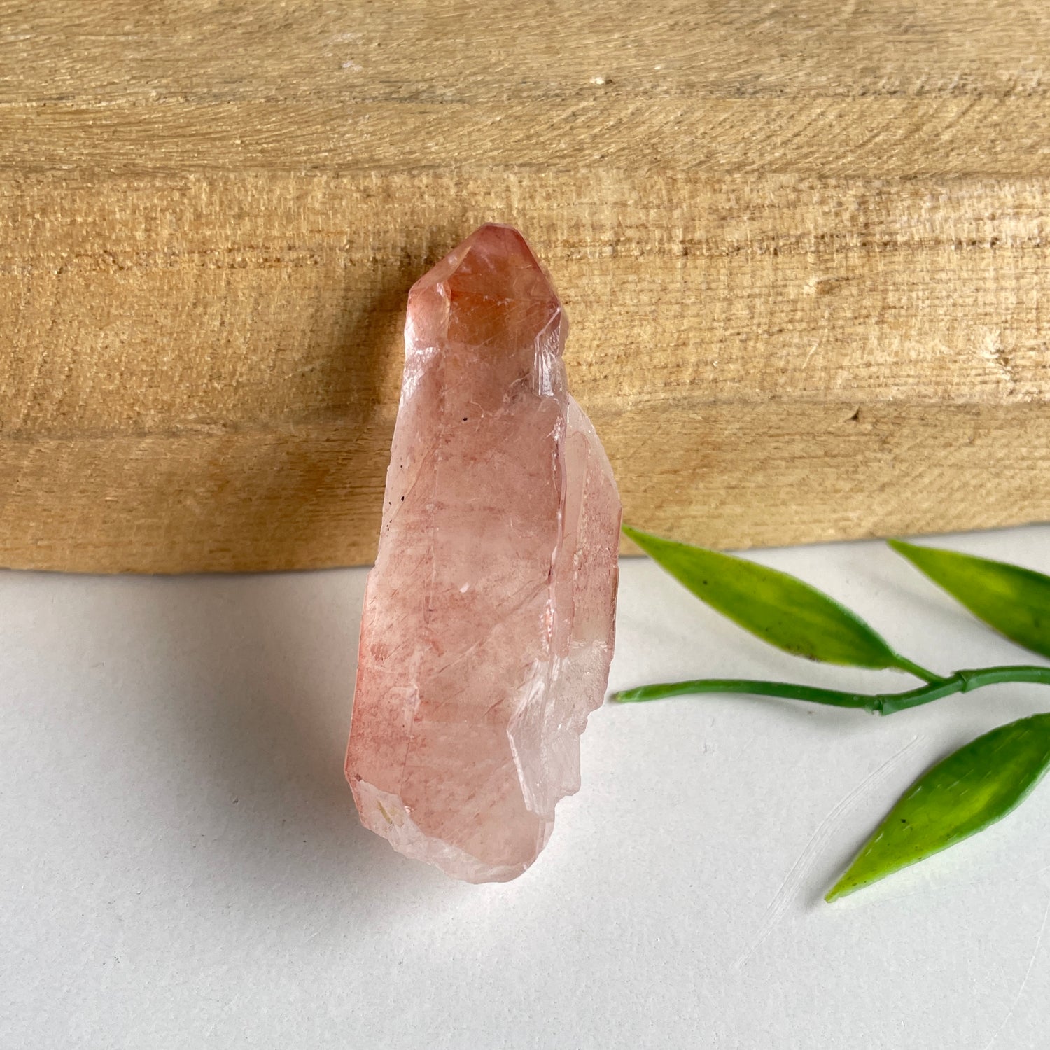 Pink Lemurian Quartz Point 20g