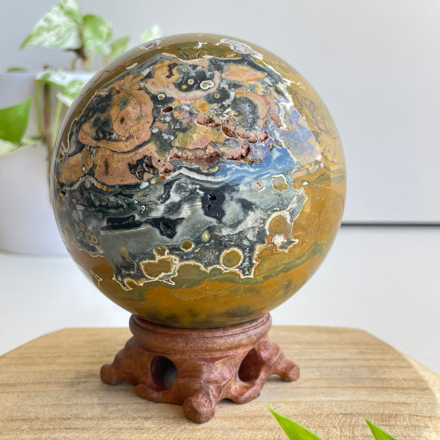 Ocean Jasper Sphere 9.4cm