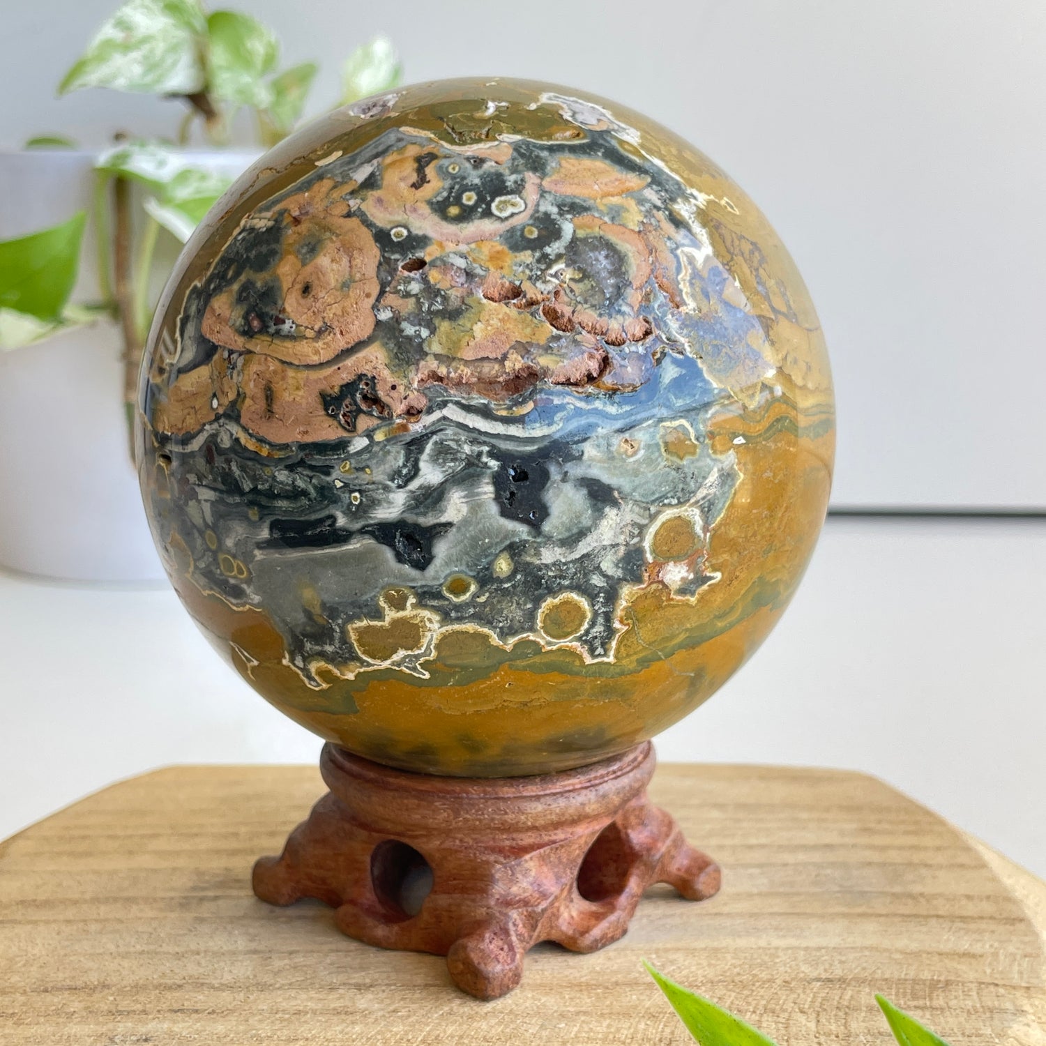 Ocean Jasper Sphere 9.4cm
