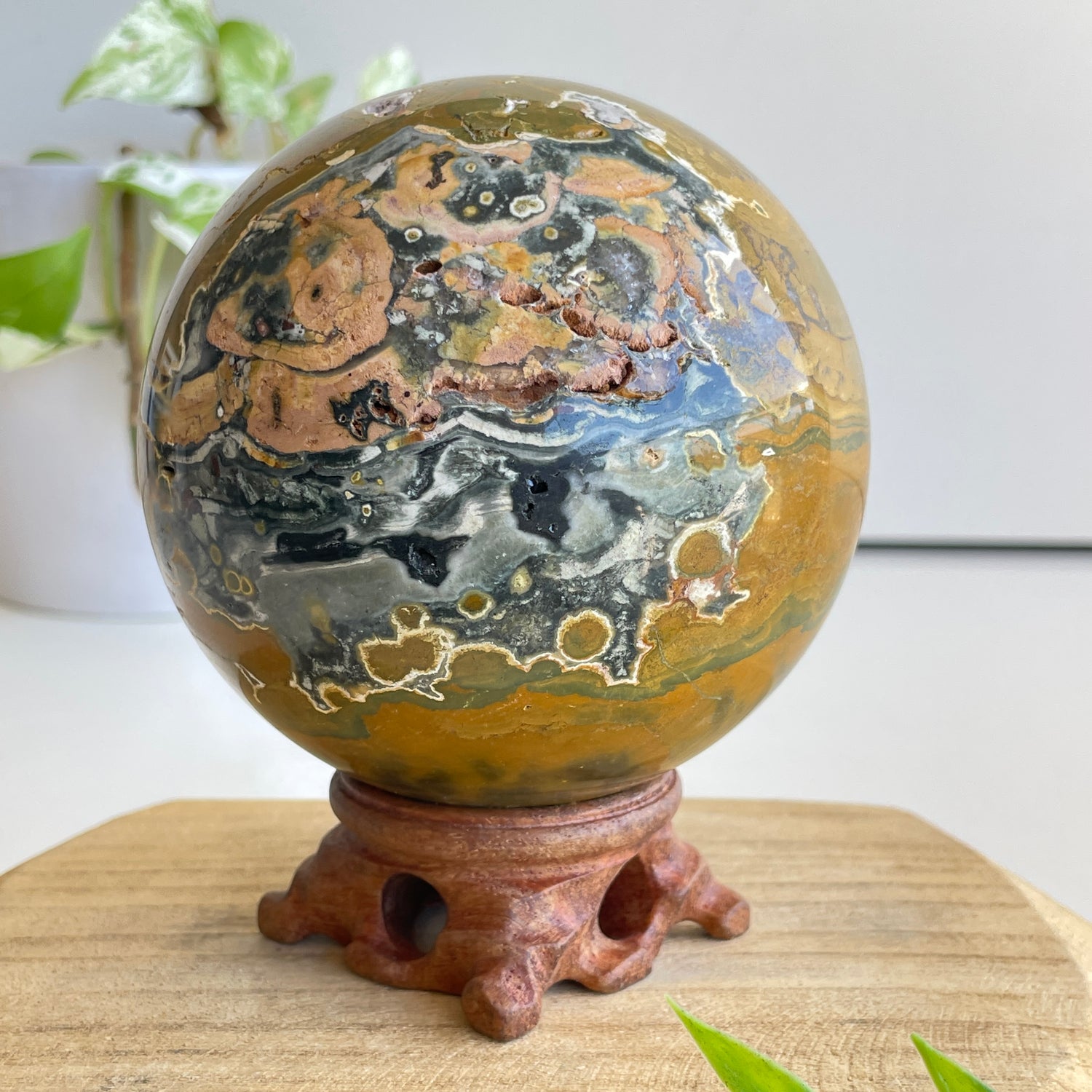 Ocean Jasper Sphere 9.4cm