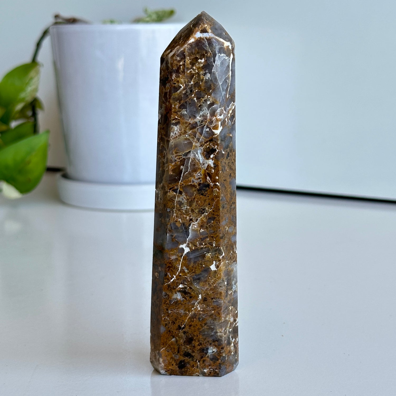 Brown Jasper Generator 14.8cm