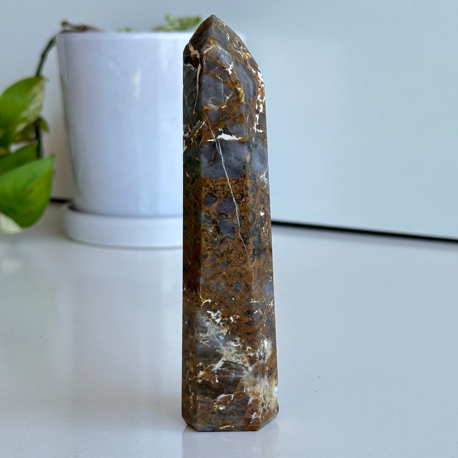 Brown Jasper Generator 14.8cm