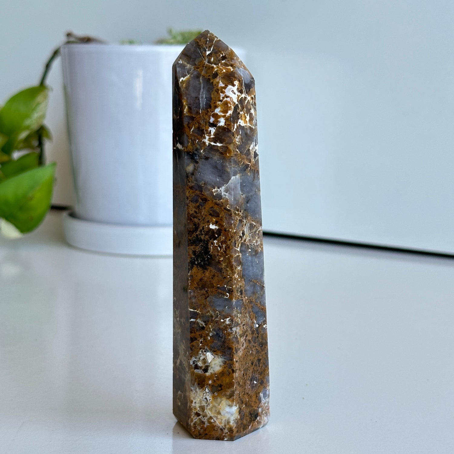 Brown Jasper Generator 14.8cm