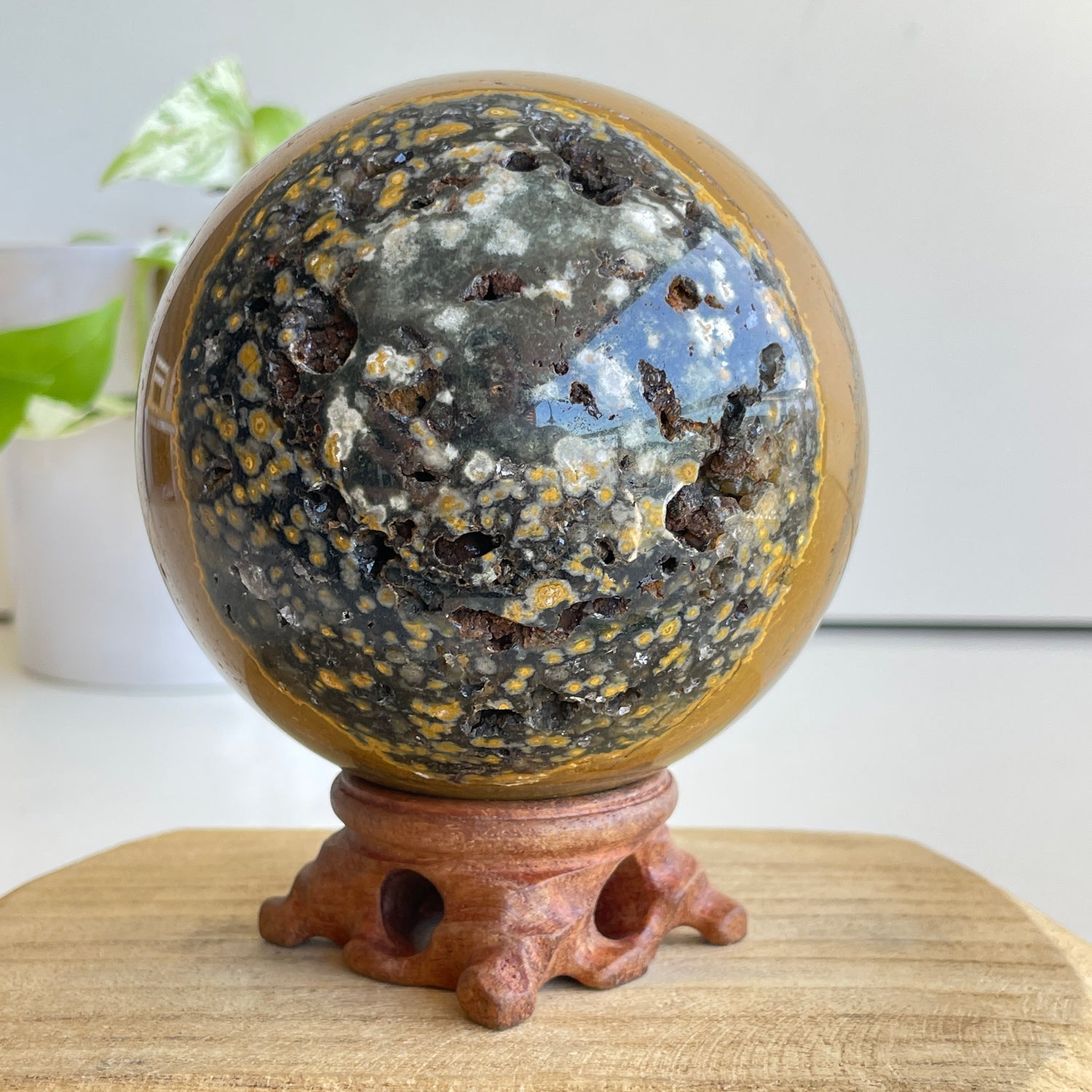 Ocean Jasper Sphere 9.7cm