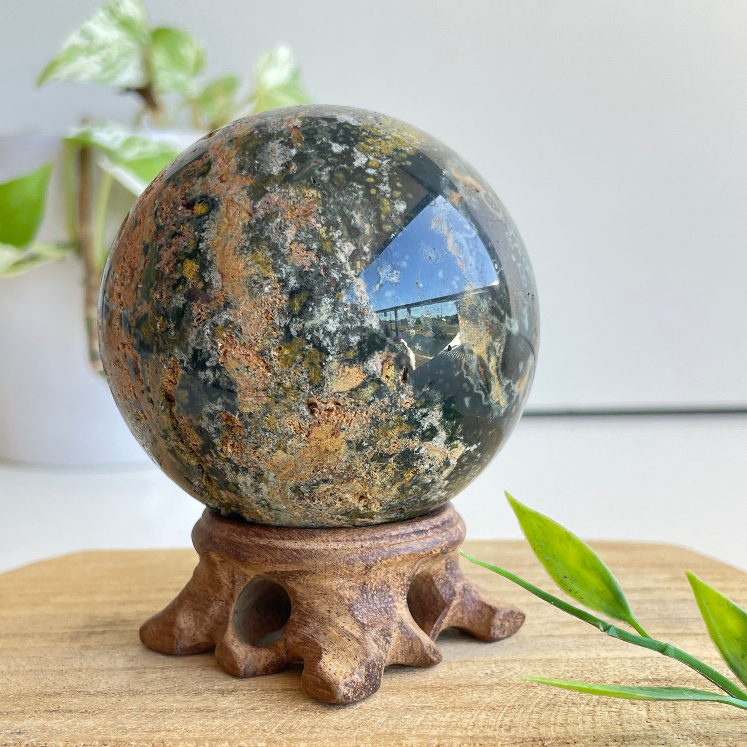 Ocean Jasper Sphere 6.7cm