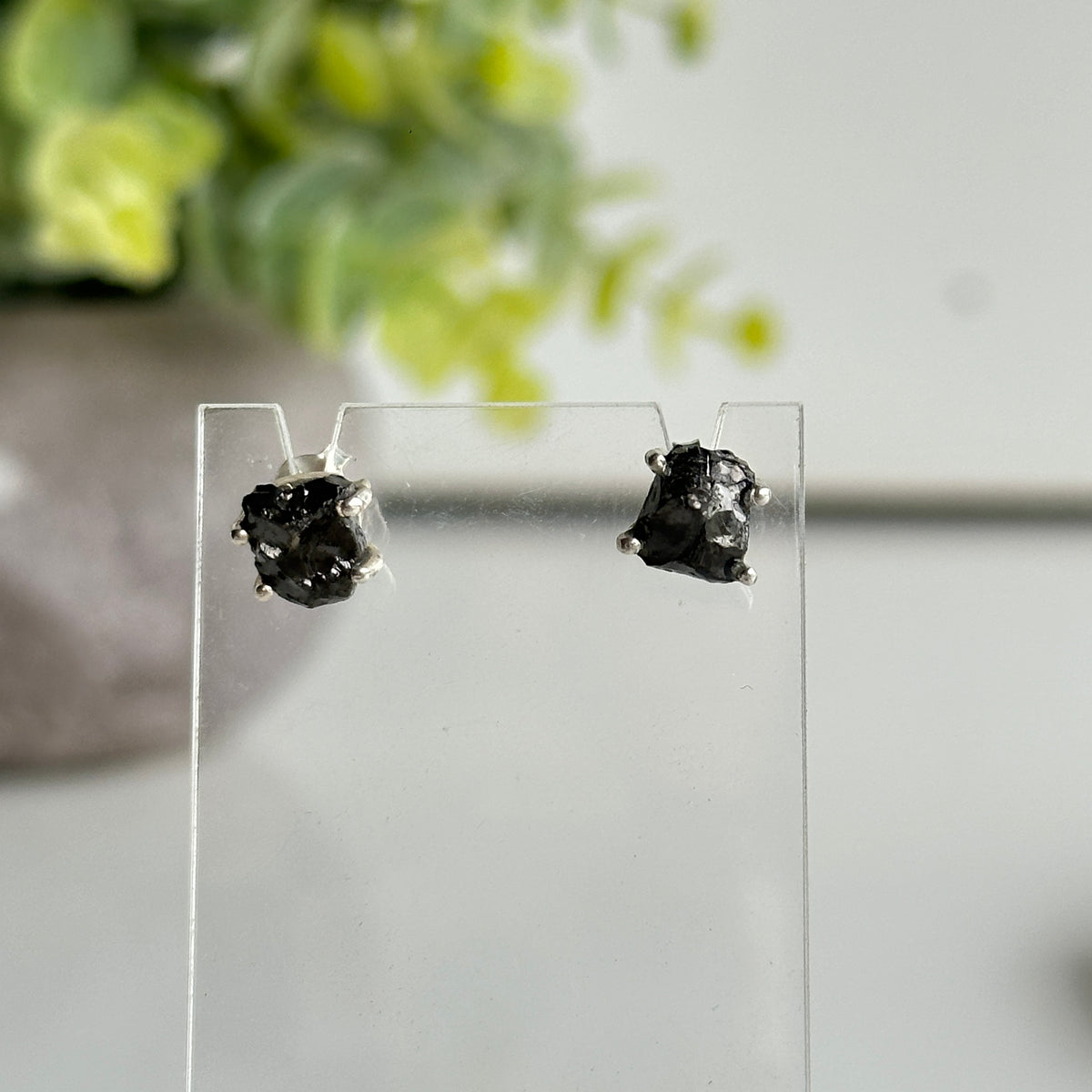 Shungite Stud Earrings