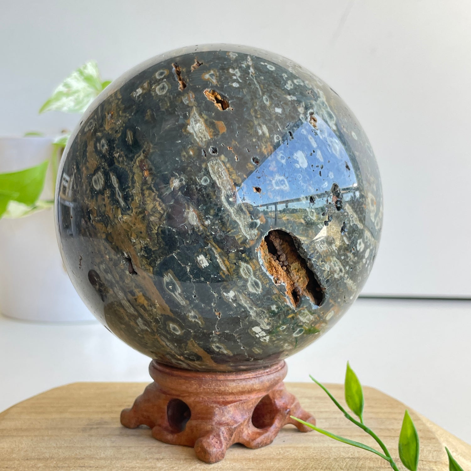 Ocean Jasper Sphere 10.8cm