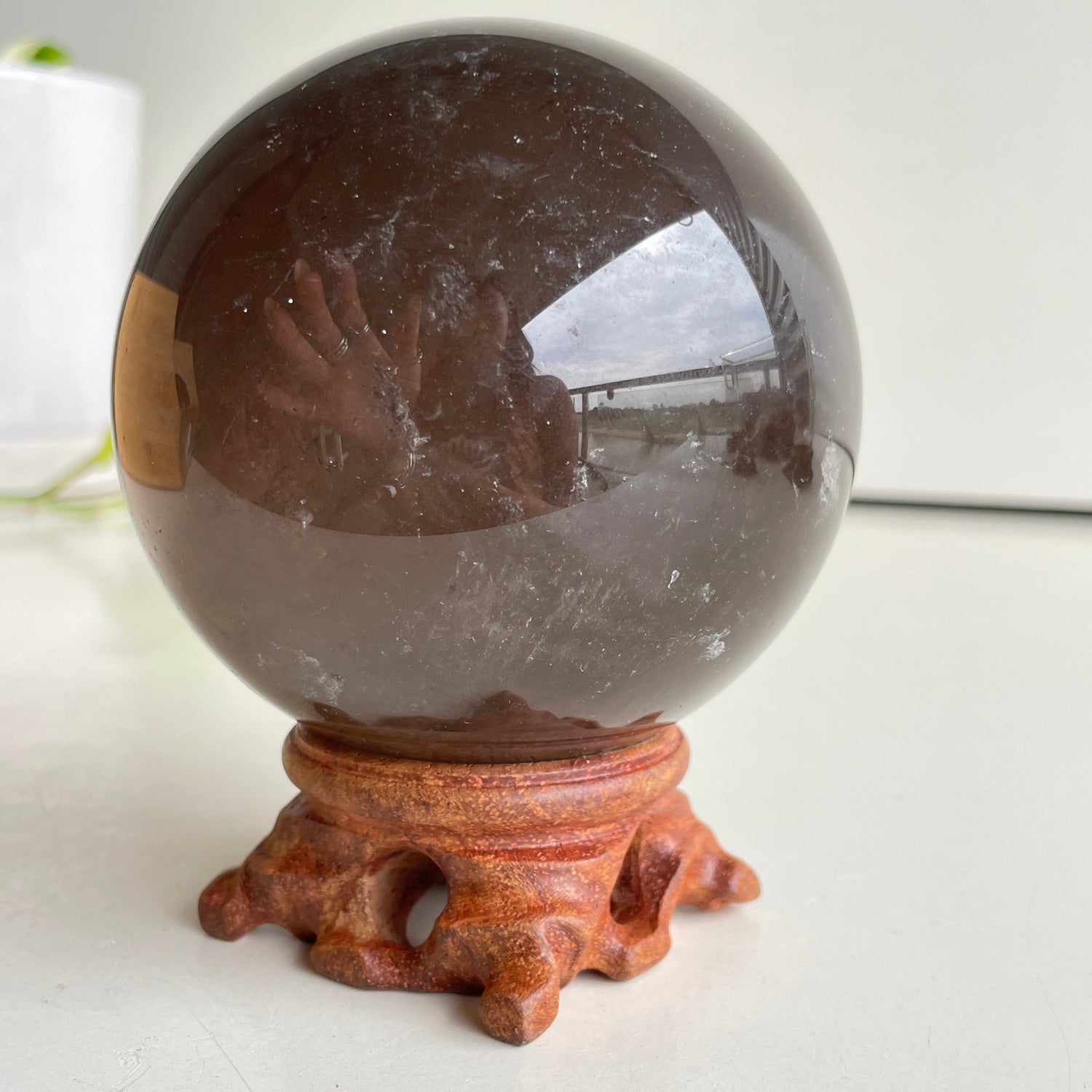 Smoky Quartz Sphere 8.6cm