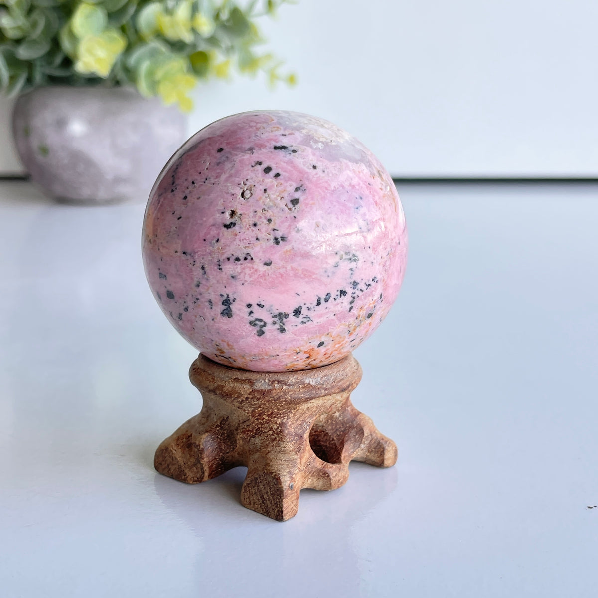 Rhodonite Sphere 5cm