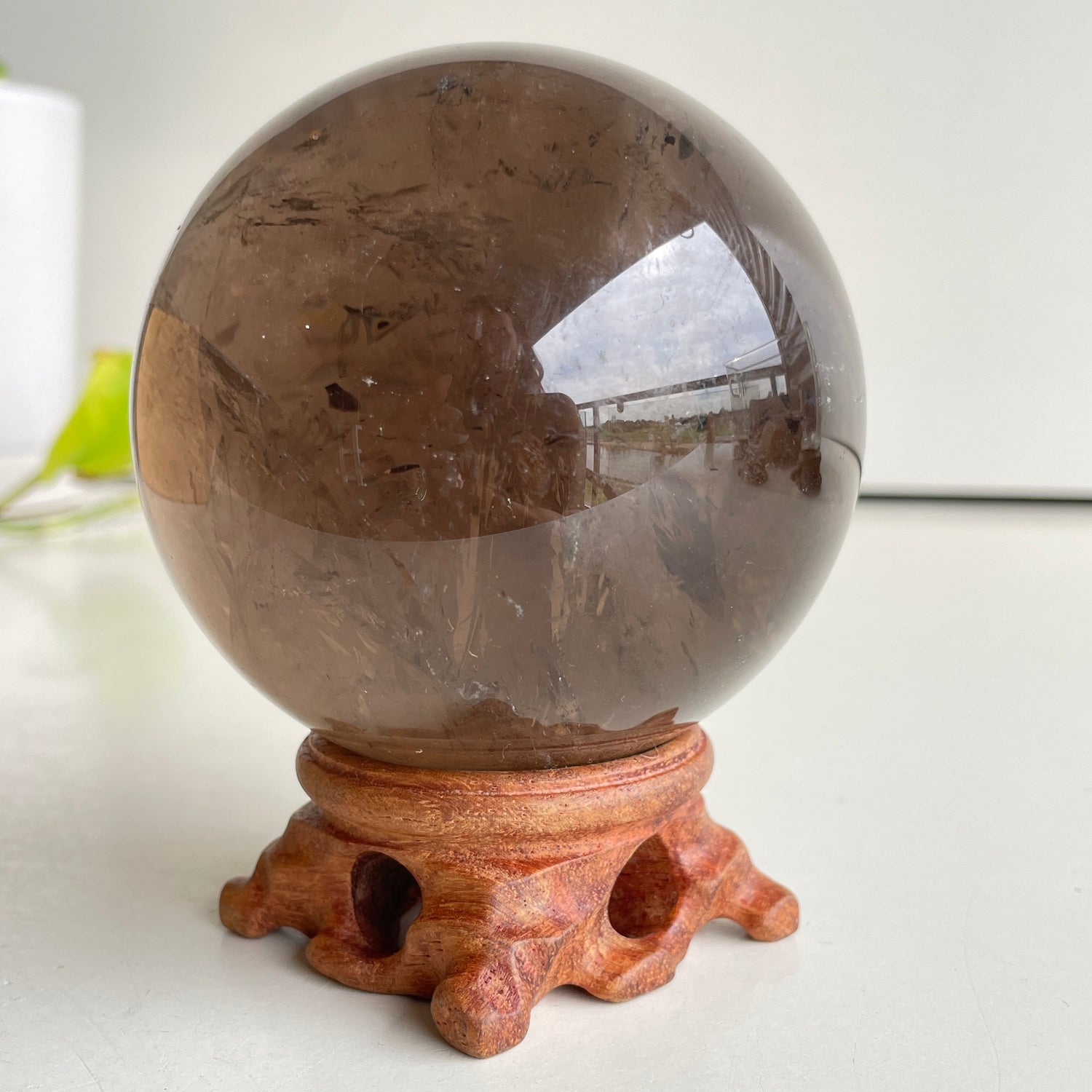 Smoky Quartz Sphere 8.3cm