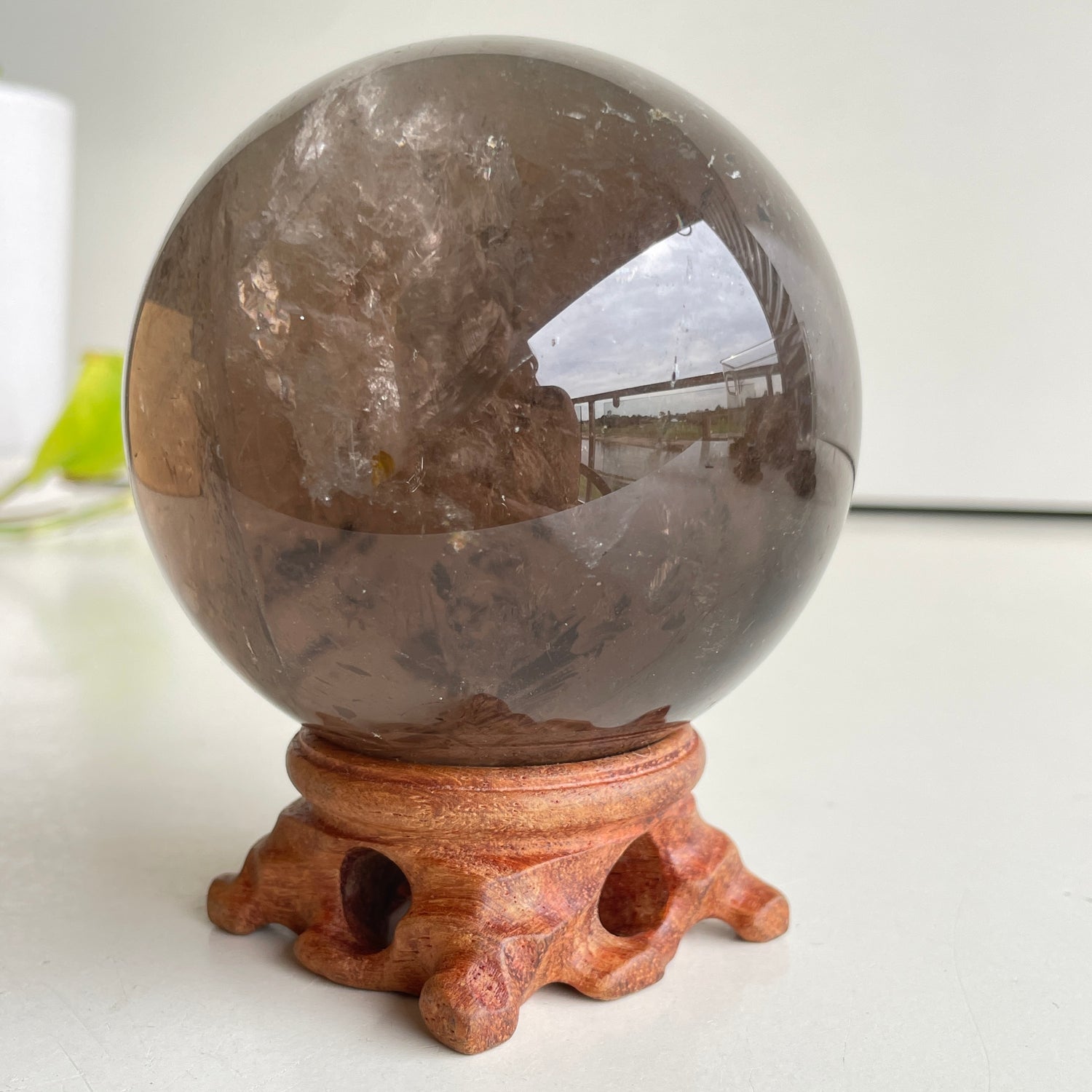 Smoky Quartz Sphere 8.3cm